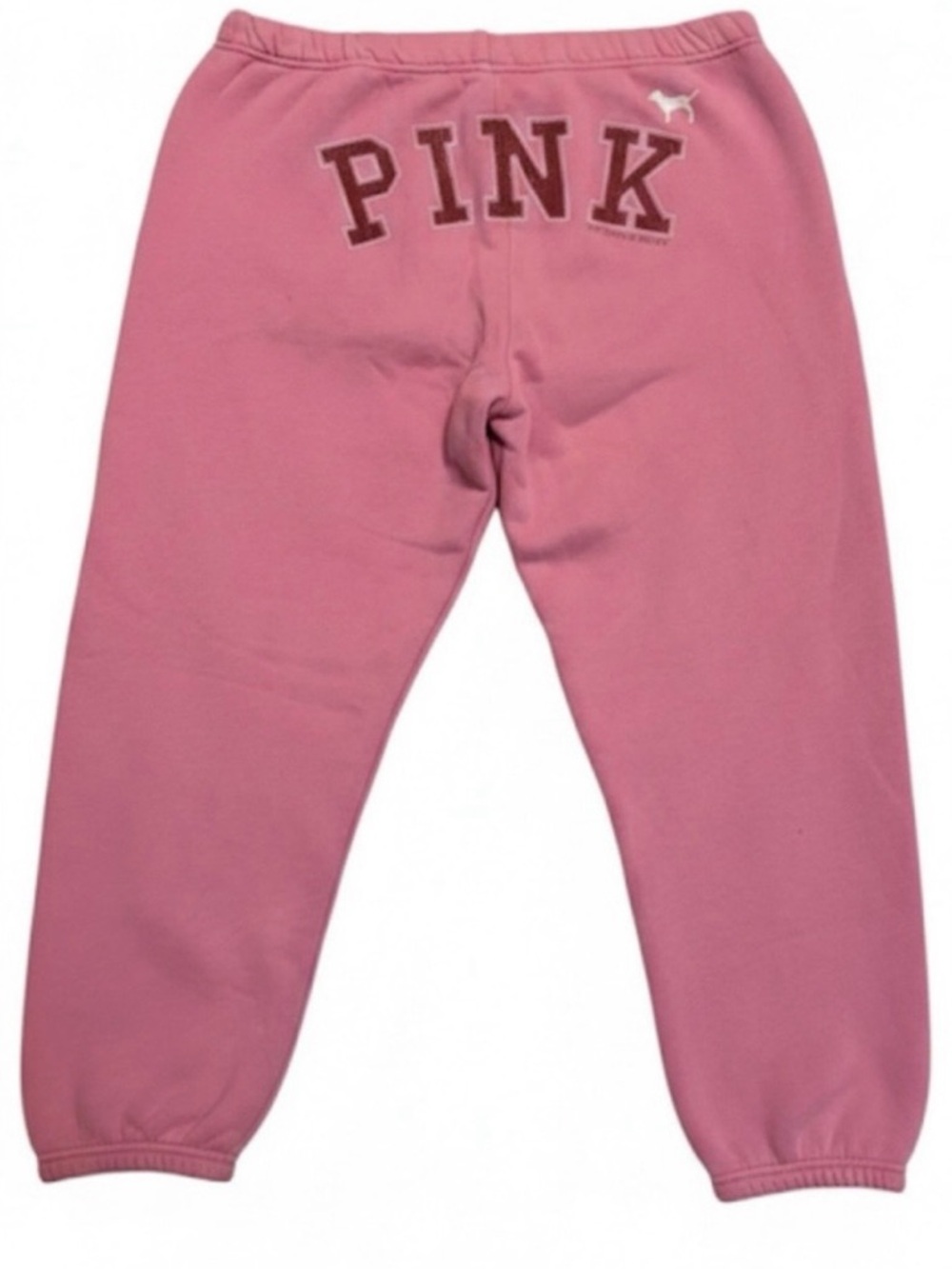 💕💗 Vintage Victoria's Secret “PINK” Cropped Campus Joggers 💗💕 - Picture 7 of 8